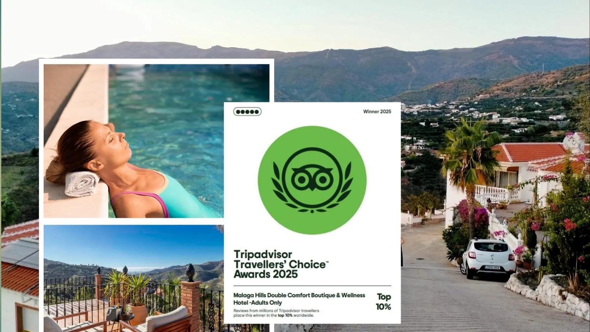 호텔 Malaga Hills Double Comfort Boutique & Wellness Eco-Hotel -Adults Only- 콤페타